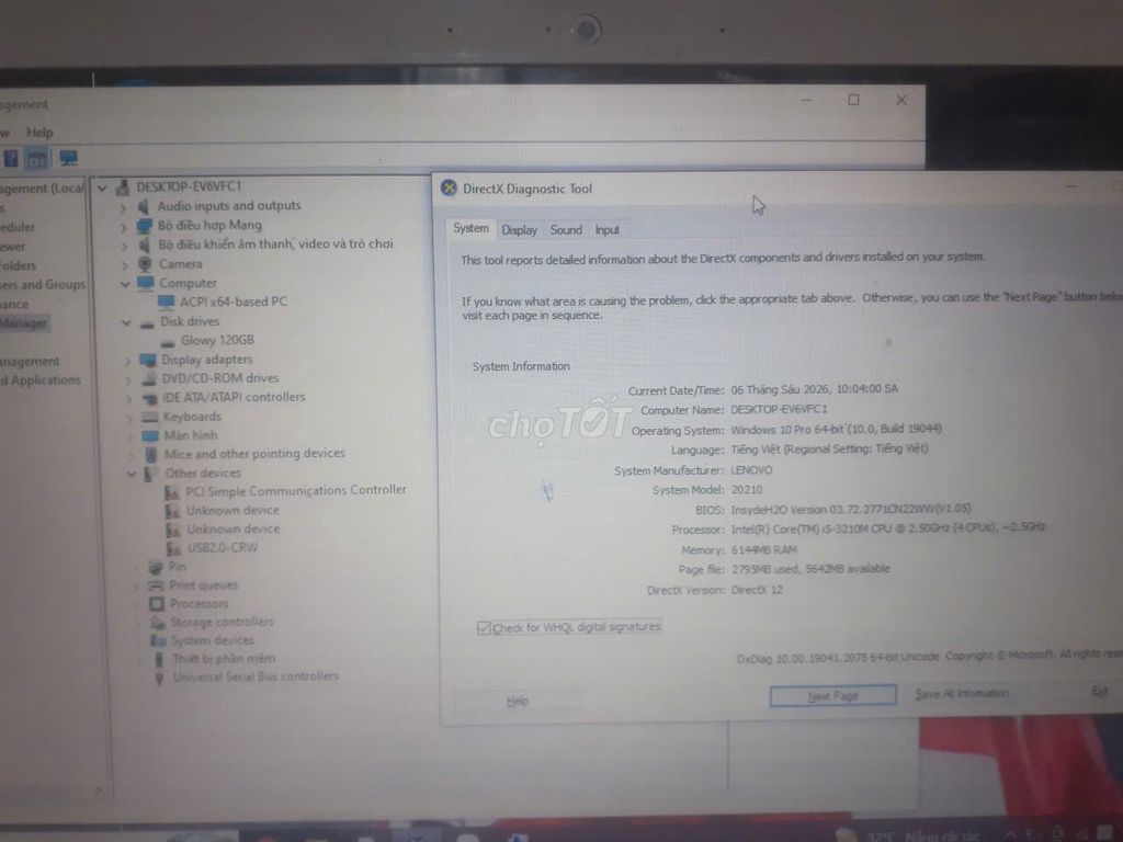 Lenovo P500 i5 3210 15i 6g ok+ mua đổ pc lap lk hu. Mua bán Laptop tại Huyện Hóc Môn Tp Hồ Chí Minh được đăng bởi thanh hình 1