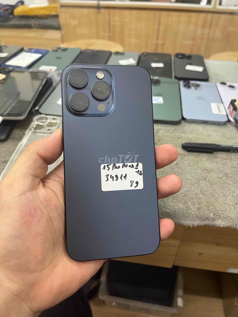Apple iPhone 15 Pro Max 1TB Xanh. Mua bán Điện thoại tại Quận Đống Đa Hà Nội được đăng bởi HaNoiMobile HT  hình 1