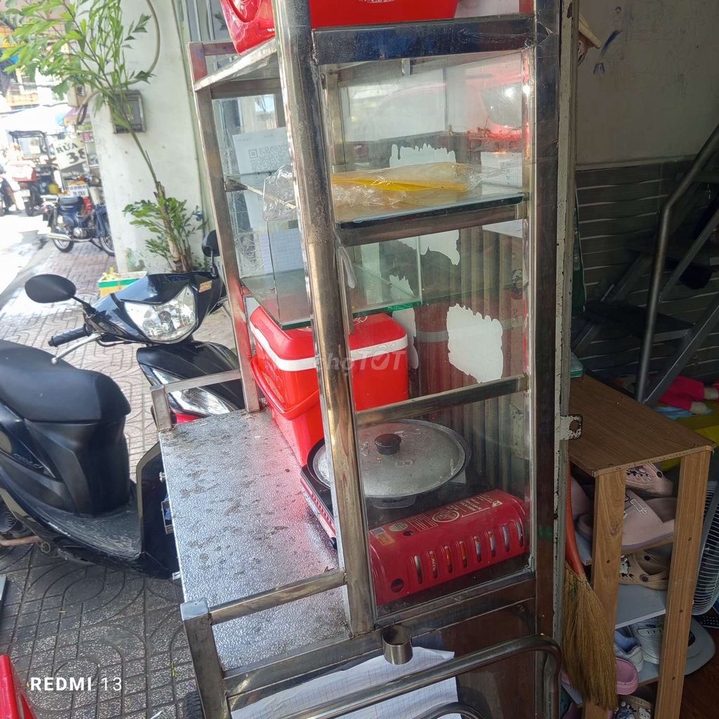 Xe trà sữa Inox Bạc có bánh xe. Mua bán Đồ chuyên dụng, Giống nuôi trồng tại Quận Tân Phú Tp Hồ Chí Minh được đăng bởi Ty hình 1