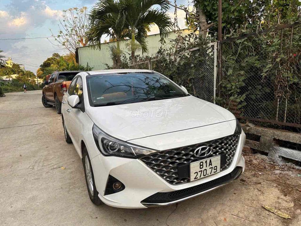 HYUNDAI ACCENT 2021 AT,bảng đủ,1 chủ gia lai