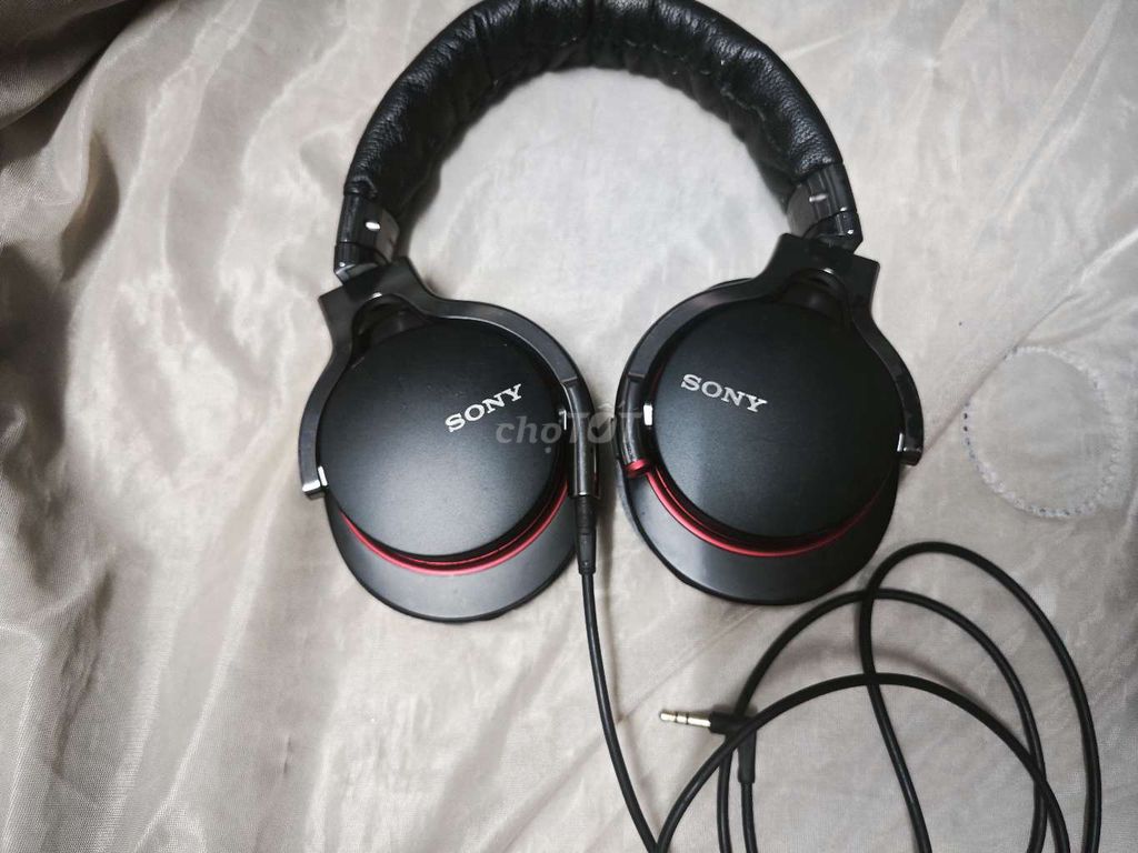 Tai nghe dây Huyền Thoại Sony MDR-1R Đen. Mua bán Tivi, Âm thanh tại Quận 6 Tp Hồ Chí Minh được đăng bởi CQH hình 1