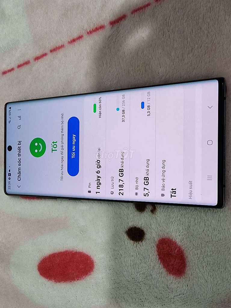 Samsung Note 10 Plus HQ 5G 1 Sim 12+256G . Mua bán Điện thoại tại Quận Ninh Kiều Cần Thơ được đăng bởi TBT hình 1