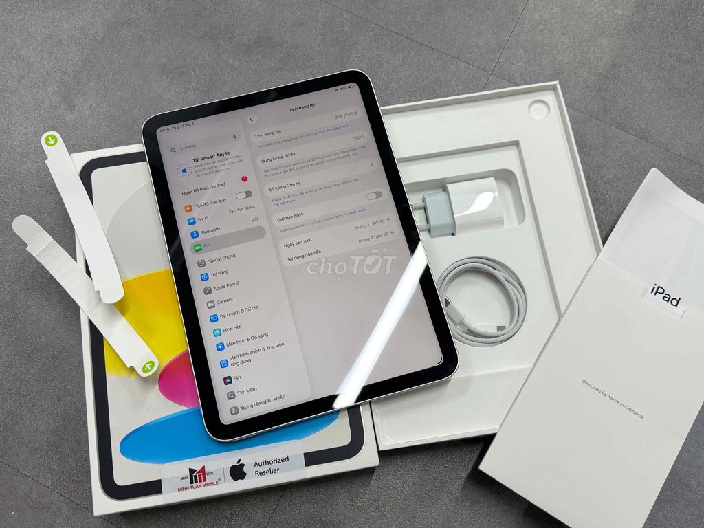 Apple iPad Gen 11 128GB Trắng VN BH 4/2027 1L sạc. Mua bán Máy tính bảng tại Quận 10 Tp Hồ Chí Minh được đăng bởi Táo Tốt Apple  hình 1