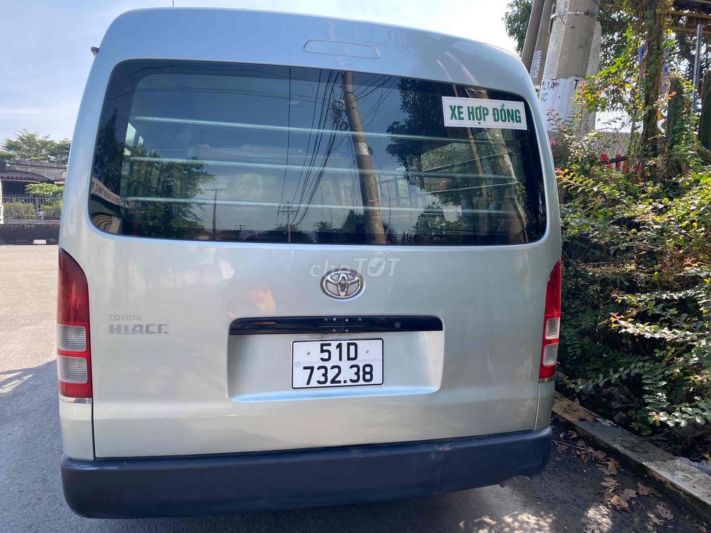 Toyota Hiace 2008 Commuter 2.5 - may dầu 234567 km. Mua bán Ô tô tại Thành phố Thủ Đức Tp Hồ Chí Minh được đăng bởi dvvt kỳ phương  hình 3