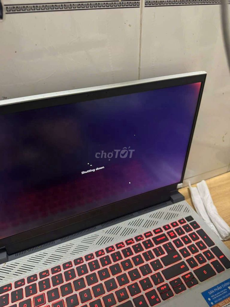 Dell G15 5515 Ryzen 5-5600H 8GB/256GB. Mua bán Laptop tại Quận Ninh Kiều Cần Thơ được đăng bởi LTThong hình 1