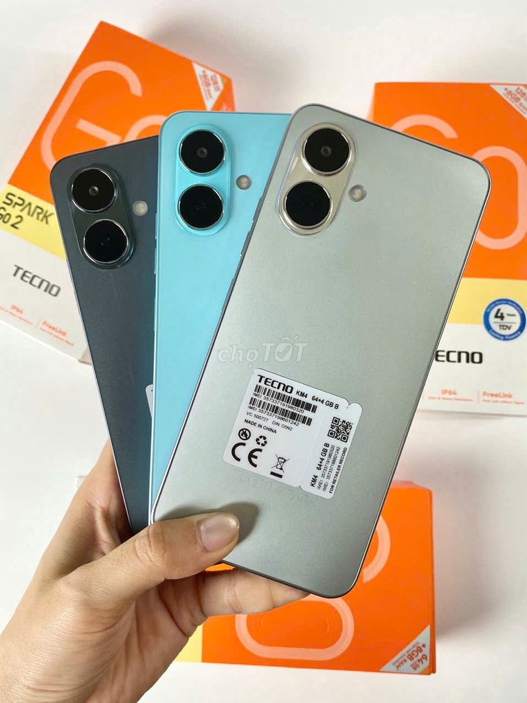 Điện Thoại Tecno Spark Go 2 Fullbox Cty, Seal. Mua bán Điện thoại tại Thành phố Thủ Đức Tp Hồ Chí Minh được đăng bởi T MOBILE SINCE2010 hình 1