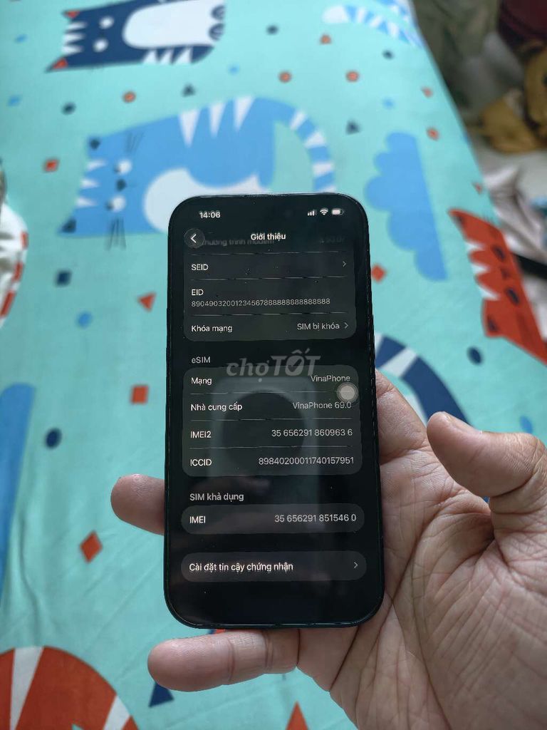 iPhone 15 128GB Đen Khóa mạng. Mua bán Điện thoại tại Quận 8 Tp Hồ Chí Minh được đăng bởi Bảo Đoàn hình 1