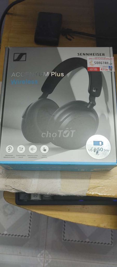Tai nghe không dây Sennheiser ACCENTUM Plus Đen. Mua bán Tivi, Âm thanh tại Quận Bình Tân Tp Hồ Chí Minh được đăng bởi Đoàn Hữu Phúc hình 1