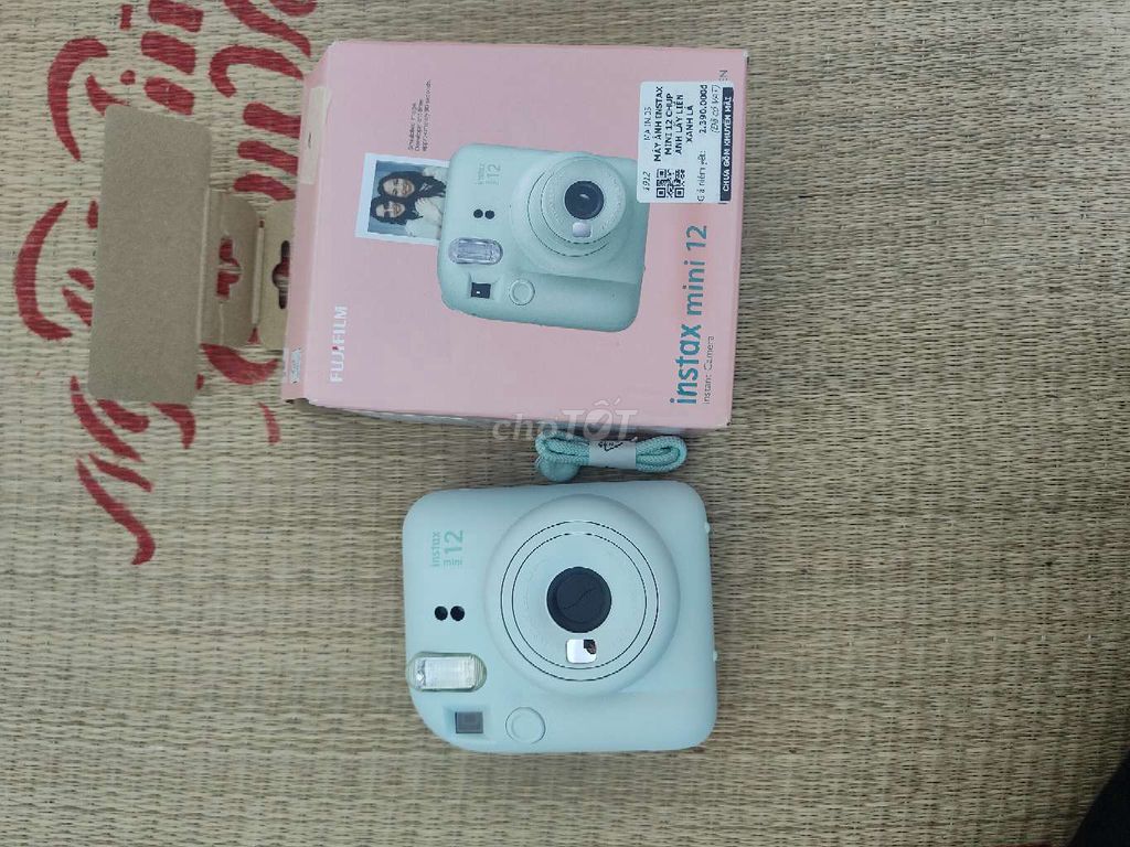 Máy ảnh Fujifilm Instax Mini 12 Xanh. Mua bán Máy ảnh, Máy quay tại Huyện Thuỷ Nguyên Hải Phòng được đăng bởi Tháimyland hình 1