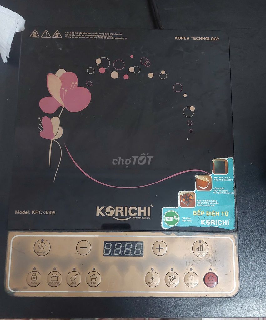 Bếp điện từ đơn KORICHI KRC-3558 đẹp