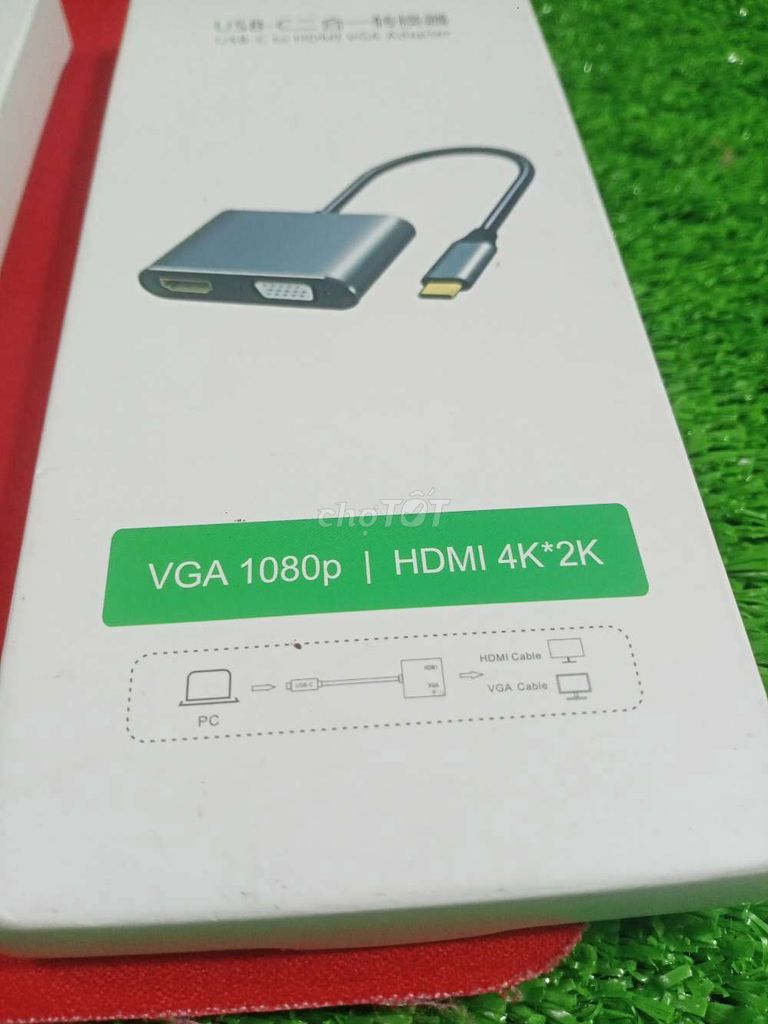 Bán bốn Hub C ra vga hdmi