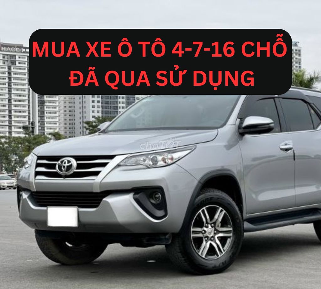 CẦN MUA Ô TÔ 4-7-16 CHỖ QUA SỬ DỤNG