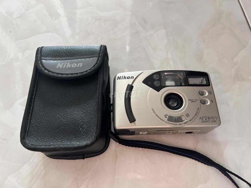 Máy ảnh film Nikon AF240SV Bạc 99%. Mua bán Máy ảnh, Máy quay tại Quận Gò Vấp Tp Hồ Chí Minh được đăng bởi Châu Ngô Thanh Tú hình 1