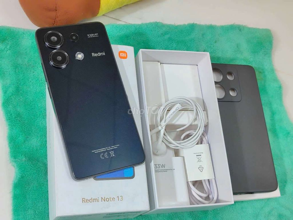 Redmi note 13 full box, zin full keng, có gl