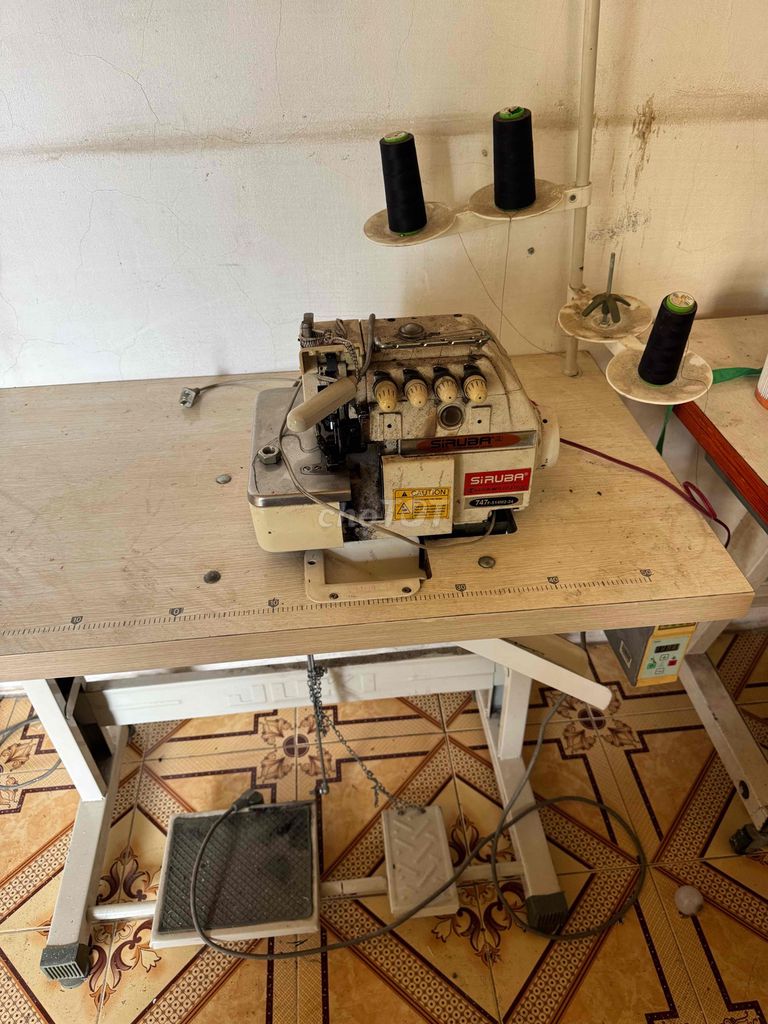 Máy may công nghiệp Siruba 747F. Mua bán Đồ chuyên dụng, Giống nuôi trồng tại Thành phố Hồng Ngự Đồng Tháp được đăng bởi Nam ĐỒNG THÁP hình 1