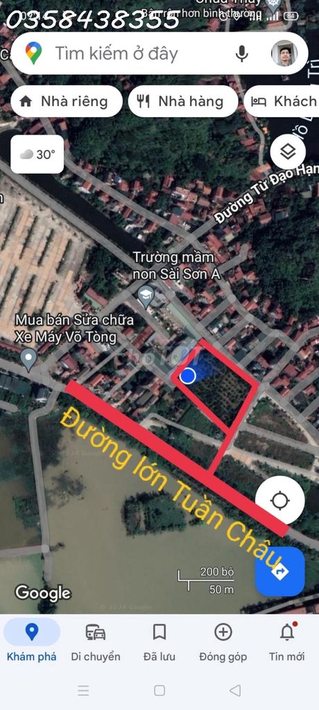 Cần chuyển nhượng 4770,8m2 đất dự án trang trại Xã Sài Sơn, Quốc Oai