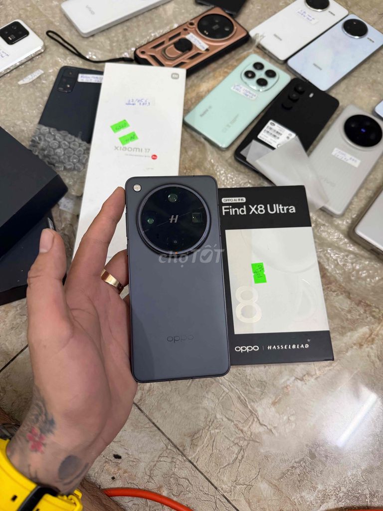 Oppo Find X8 Ultra Đen 512GB 16GB. Mua bán Điện thoại tại Quận Tân Bình Tp Hồ Chí Minh được đăng bởi Nguyễn Thắng Mobile hình 1