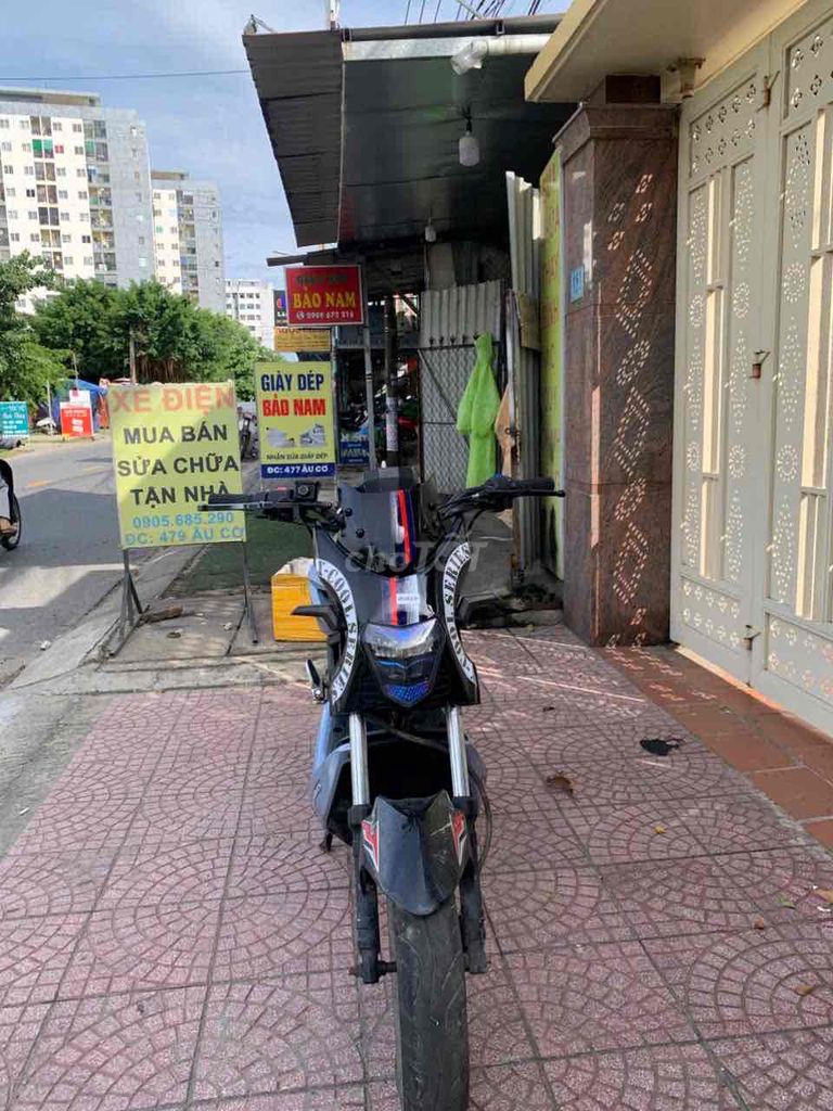 xe điện xmen 1k5 80s 6bình mới, đầy đủ sạc. bh năm. Mua bán Xe điện tại Quận Liên Chiểu Đà Nẵng được đăng bởi Xe Điện Cũ Nz hình 4