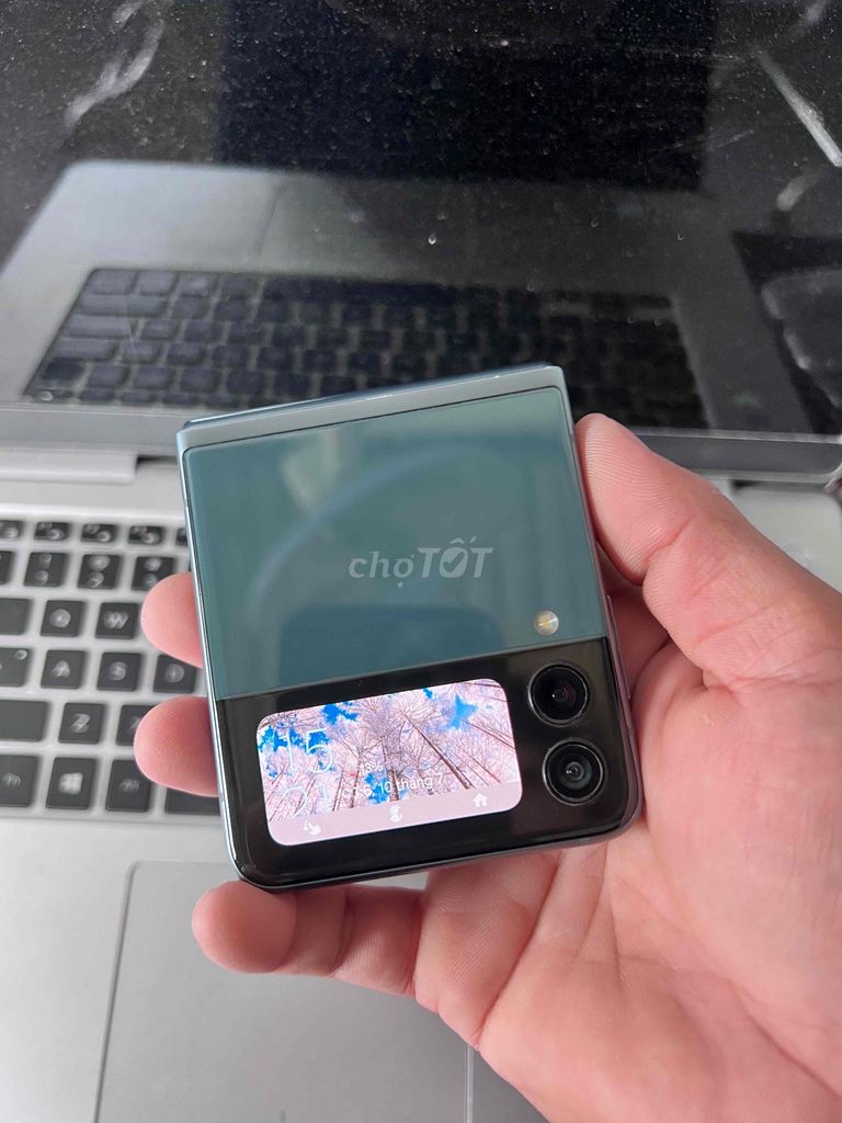 Samsung Z Flip 3 Xanh. Mua bán Điện thoại tại Huyện Long Thành Đồng Nai được đăng bởi Vô Thường hình 1