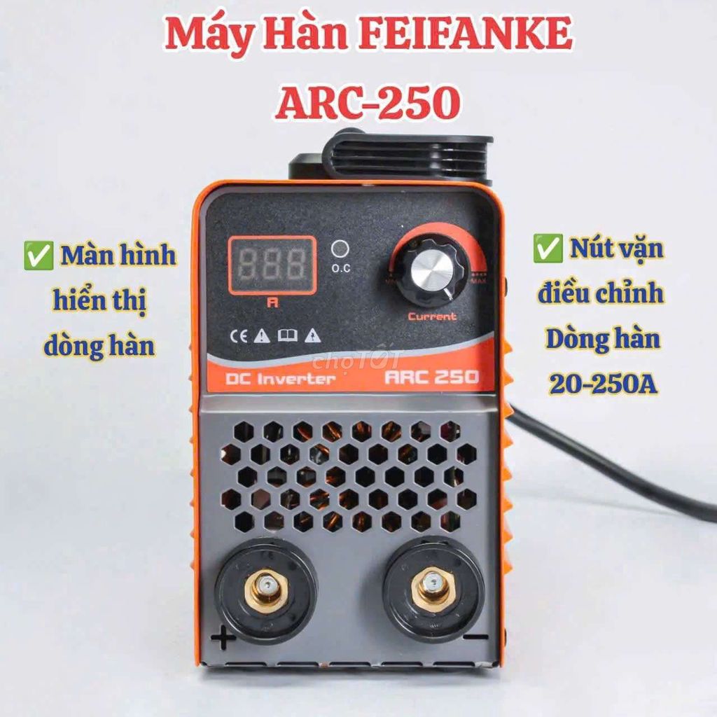 Máy hàn FEIFANKE ARC-250 Cam. Mua bán Đồ chuyên dụng, Giống nuôi trồng tại Quận 8 Tp Hồ Chí Minh được đăng bởi Phương máy hàn hình 1