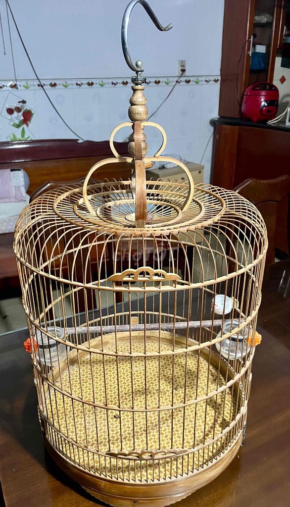 Lồng chim tre 68 nan Nâu đã sử dụng. Mua bán Phụ kiện, Thức ăn, Dịch vụ tại Quận Bình Thạnh Tp Hồ Chí Minh được đăng bởi Mỹ BT hình 1