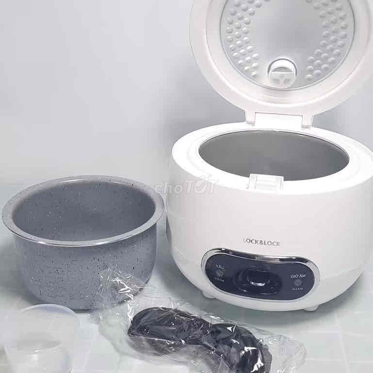Nồi cơm điện LocknLock EJR426WHT 0.8L. Mua bán Bếp, lò, đồ điện nhà bếp tại Quận 8 Tp Hồ Chí Minh được đăng bởi An Hoàng Ngôn hình 1