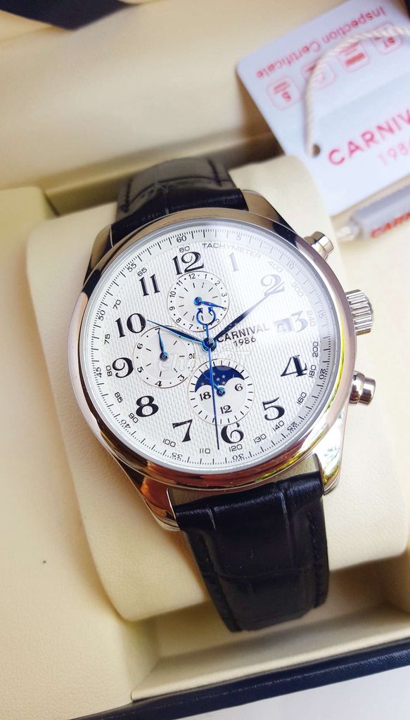 Siêu Phẩm Đồng Hồ Cơ Dây Da Cực Đẹp Hàng Mới 100%. Mua bán Đồng hồ tại Thành phố Thủ Đức Tp Hồ Chí Minh được đăng bởi Hiếu Nguyễn hình 1