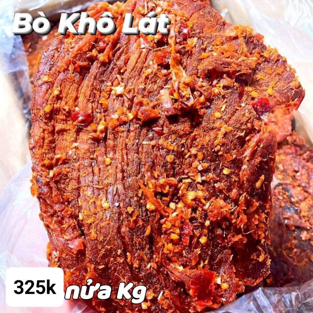 Bò khô vị Cay 0.5 kg. Mua bán Đồ ăn, thực phẩm và các loại khác tại Quận Liên Chiểu Đà Nẵng được đăng bởi Na Mi Nhonz hình 1