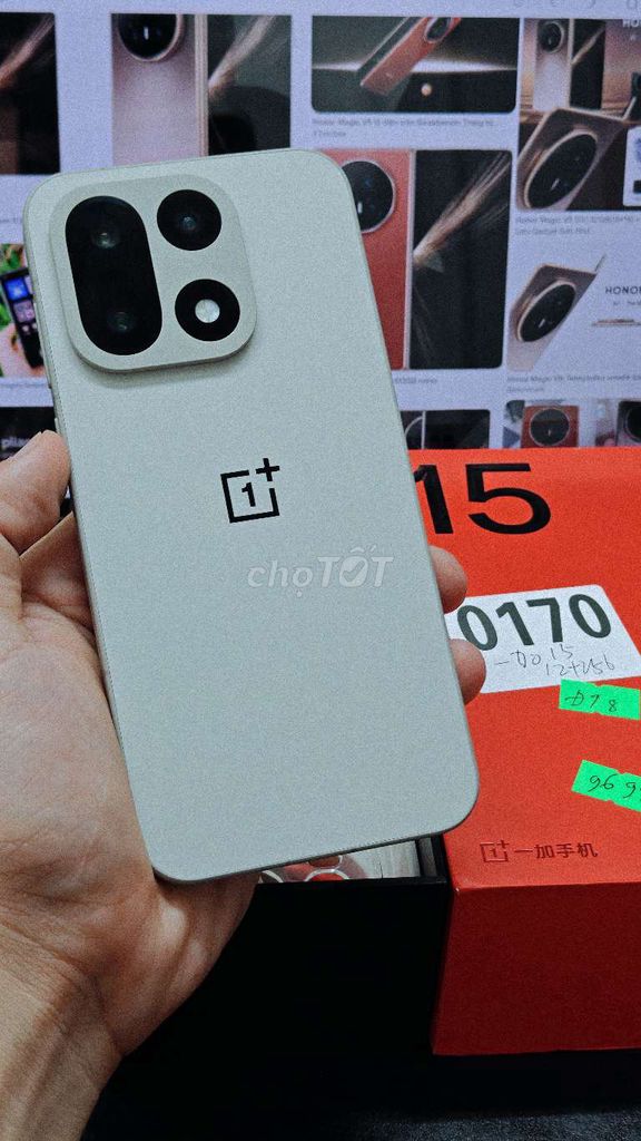 Oneplus 15 12GB/256GB Xám. Mua bán Điện thoại tại Quận Hà Đông Hà Nội được đăng bởi Tài hình 1