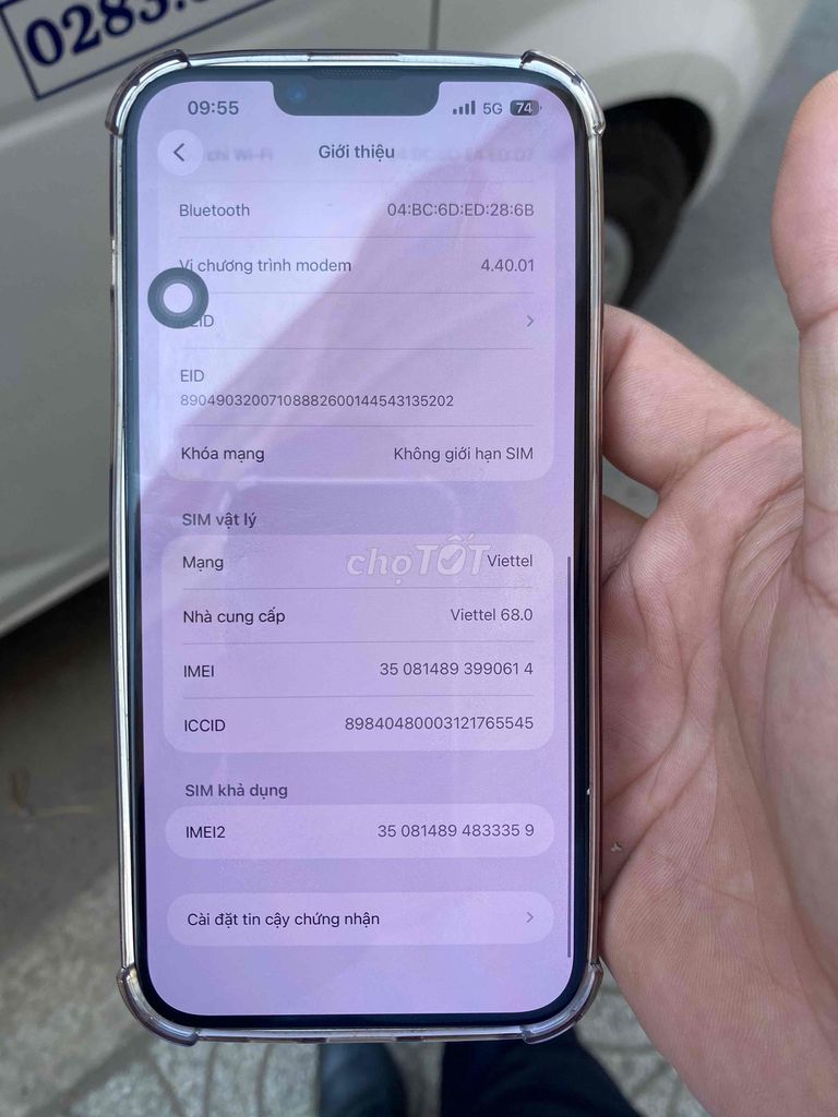 Apple iPhone 14 Plus 128GB Trắng. Mua bán Điện thoại tại Huyện Bình Chánh Tp Hồ Chí Minh được đăng bởi Hiếu Dương hình 1