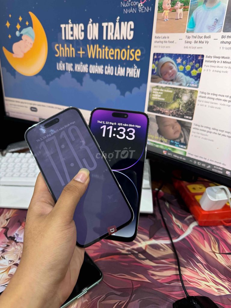 Apple iPhone 14 Pro Max 256GB Tím. Mua bán Điện thoại tại Thị xã Sơn Tây Hà Nội được đăng bởi mạnh quý hình 1