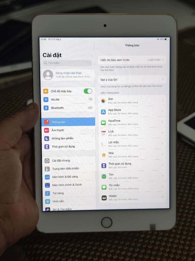 Apple iPad Mini 4 32GB Vàng. Mua bán Máy tính bảng tại Quận Hoàng Mai Hà Nội được đăng bởi khanh hình 1