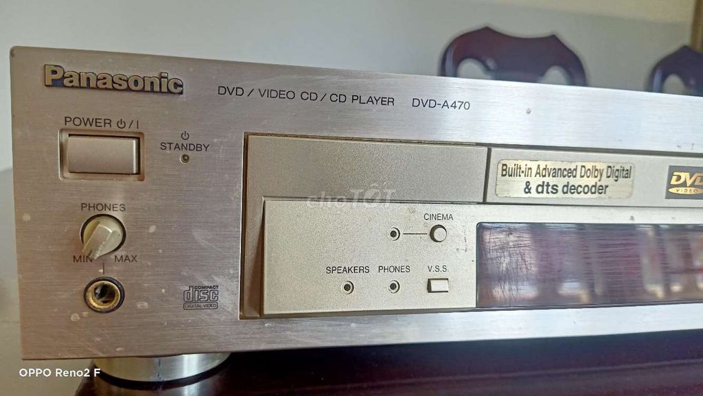 Đầu đĩa DVD Panasonic DVD-A470 Bạc. Mua bán Tivi, Âm thanh tại Thành phố Bảo Lộc Lâm Đồng được đăng bởi Duynguyen hình 1