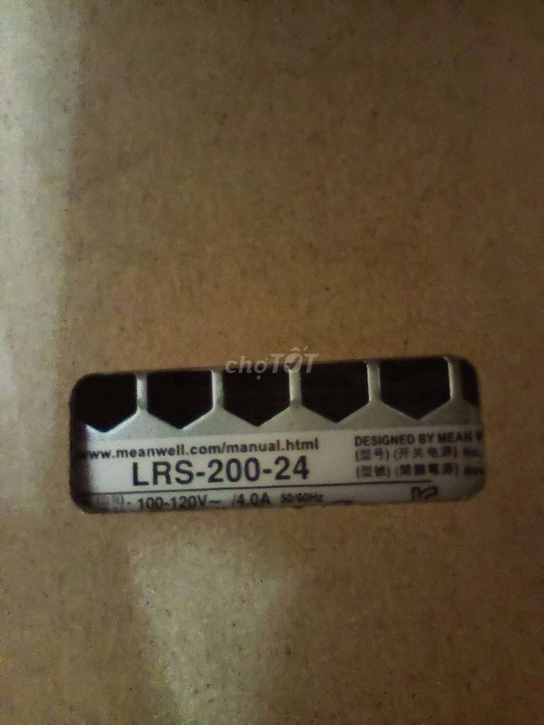 Nguồn tổ ong Meanwell LRS-200-24 Mới. Mua bán Đồ chuyên dụng, Giống nuôi trồng tại Quận Ngô Quyền Hải Phòng được đăng bởi Vhp hình 1