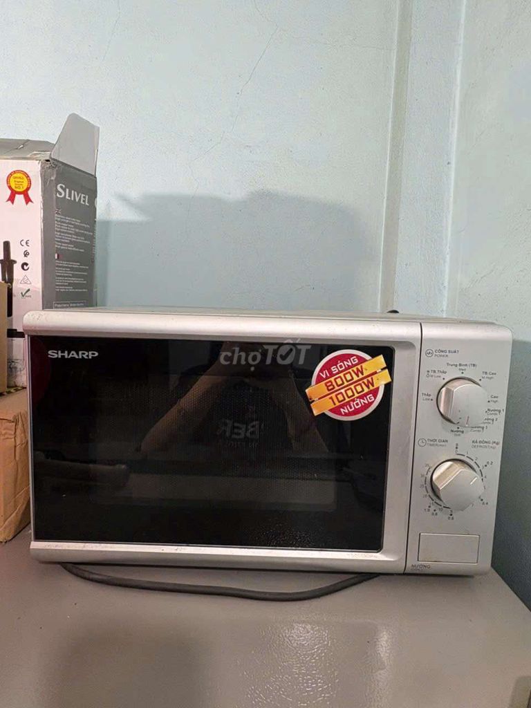 Lò vi sóng Sharp R-G226VN-S Bạc. Mua bán Bếp, lò, đồ điện nhà bếp tại Huyện Phú Xuyên Hà Nội được đăng bởi Phú Trọng hình 1