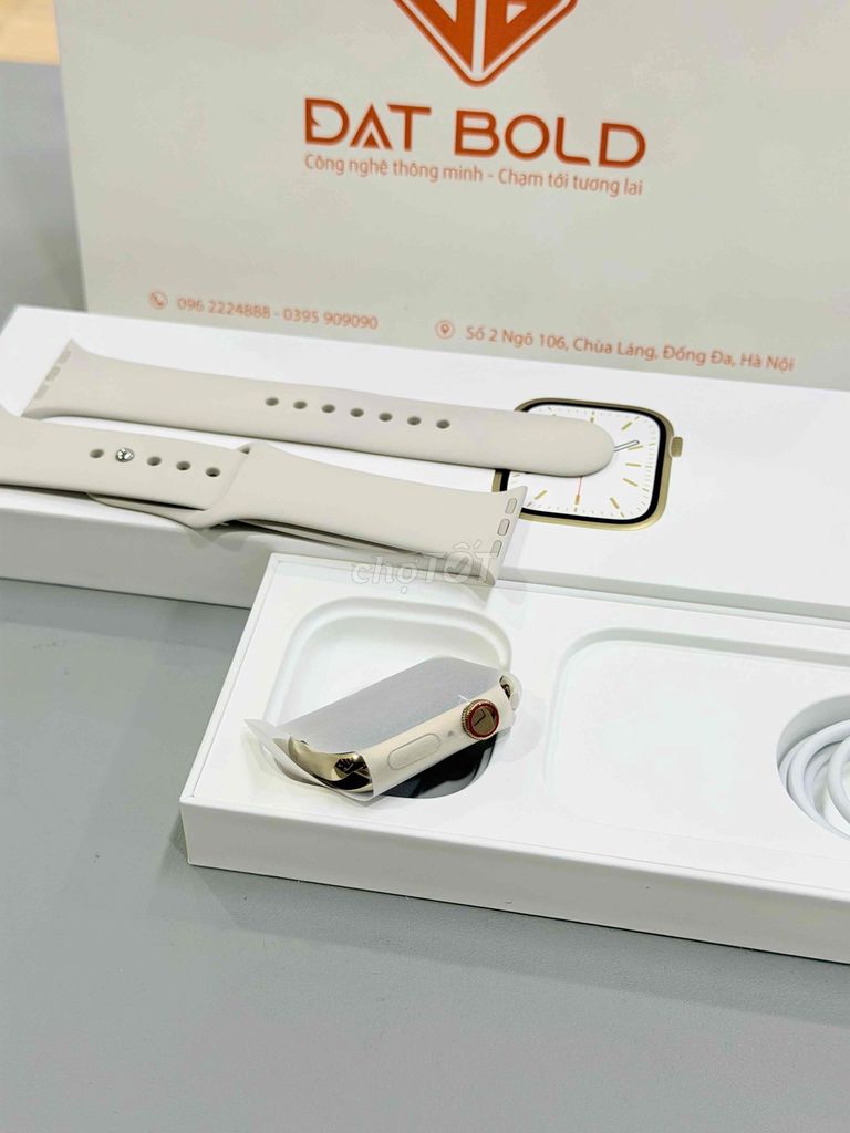 Apple Watch Series 8 41mm Thép Vàng. Mua bán Thiết bị đeo thông minh tại Quận Đống Đa Hà Nội được đăng bởi Giang Trần Watch hình 1