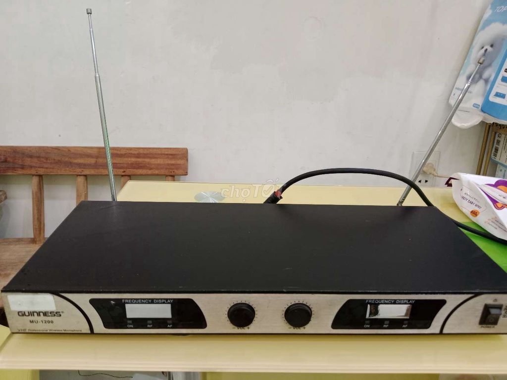 Bộ thu micro GUINNESS MU-1200. Mua bán Tivi, Âm thanh tại Quận Gò Vấp Tp Hồ Chí Minh được đăng bởi Lá bồ đề hình 1