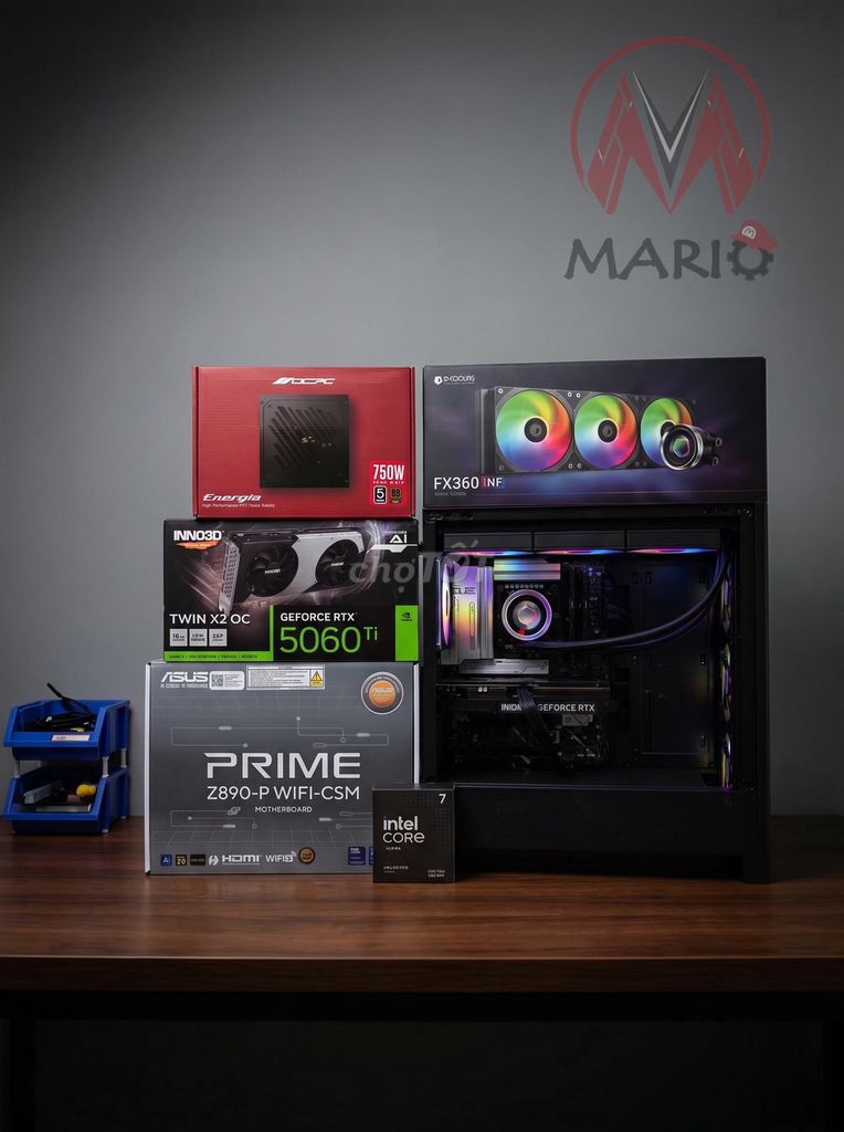 Ultra 7 270K Plus, RTX 5060Ti 16G, 32GB, 512GB SSD. Mua bán Máy tính để bàn tại Quận Tân Phú Tp Hồ Chí Minh được đăng bởi Hữu Cương hình 1