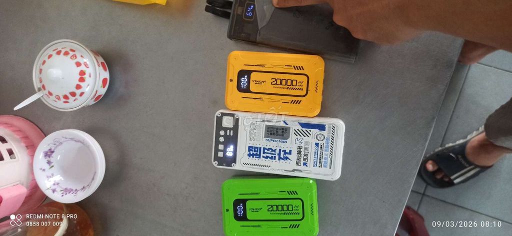 Sạc dự phòng 20000 mAh. Mua bán Phụ kiện (Màn hình, Chuột...) tại Thành phố Trà Vinh Trà Vinh được đăng bởi Cường hình 1