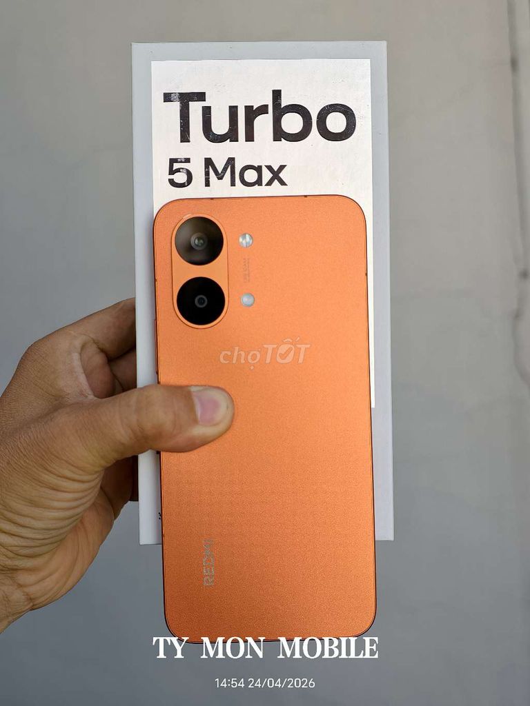 Xiaomi Redmi Turbo 5 Max Cam 16GB/256GB. Mua bán Điện thoại tại Quận 5 Tp Hồ Chí Minh được đăng bởi TY  MON MOBILE hình 1