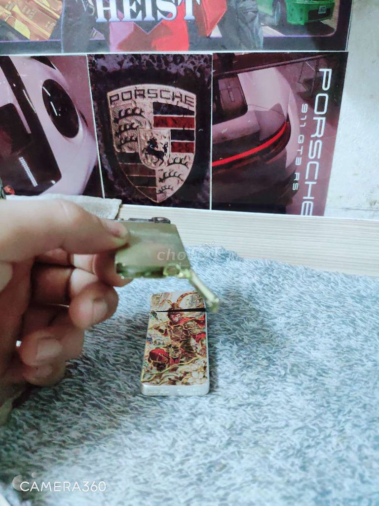 Bật lửa Tề Thiên mạ vàng. Mua bán Đồ sưu tầm, đồ cổ tại Quận Gò Vấp Tp Hồ Chí Minh được đăng bởi khương nguyễn hình 1
