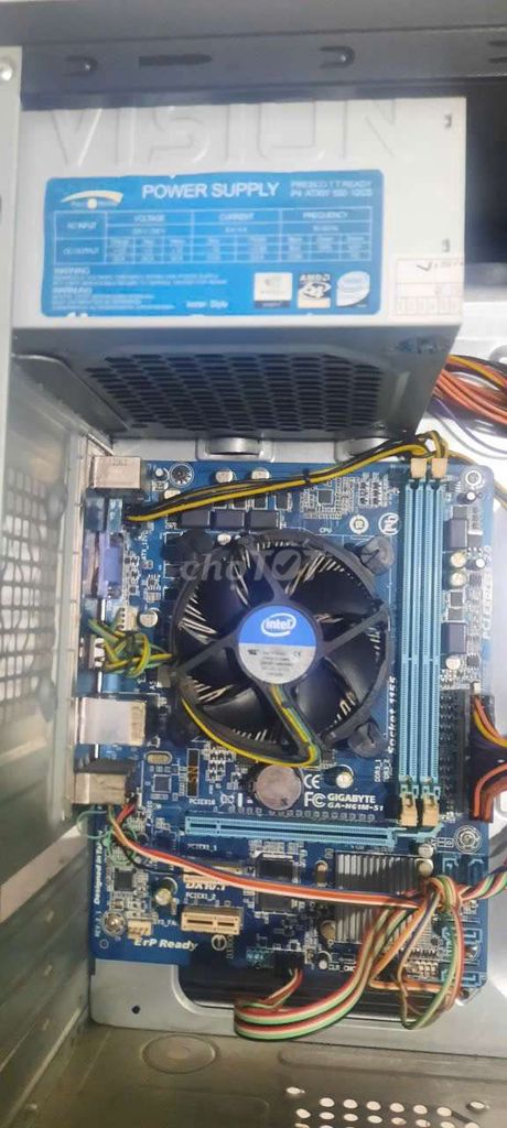 Combo main h61, i3-2120, nguồn, case..giá 200k. Mua bán Linh kiện (RAM, Card...) tại Quận 12 Tp Hồ Chí Minh được đăng bởi Ngôi Nhà Xanh hình 1