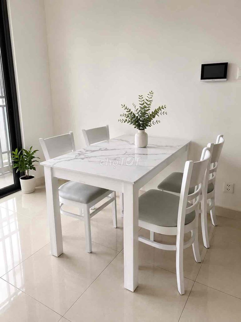Bàn ăn Gỗ giả đá Hiện đại 4-6 người. Mua bán Bàn ghế tại Huyện Hóc Môn Tp Hồ Chí Minh được đăng bởi Nội Thất Hóc Môn hình 1