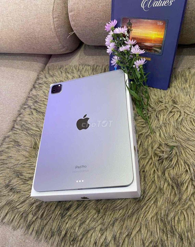 iPad Pro M1 Wifi + 5G 128GB Bạc đẹp 99 pin zin. Mua bán Máy tính bảng tại Quận 3 Tp Hồ Chí Minh được đăng bởi Nam Á Mobile hình 1