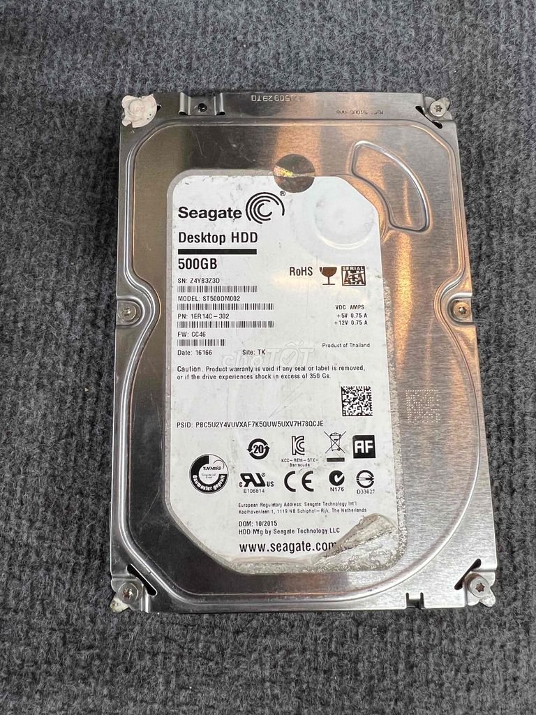 ✅ Ổ cứng 500GB Seagate chuyên camera, máy bàn