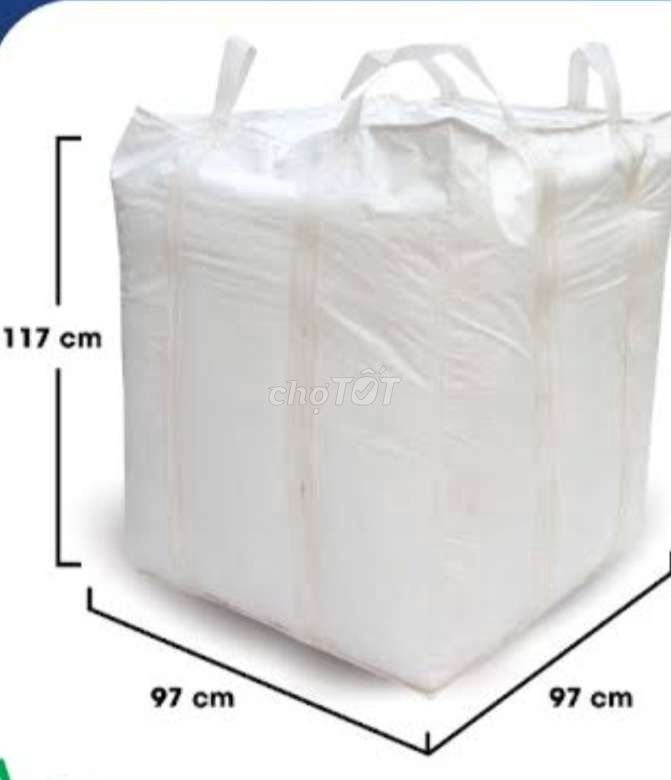 Bao Jumbo 1 tấn Nhựa PP Trắng. Mua bán Đồ chuyên dụng, Giống nuôi trồng tại Huyện Kim Bảng Hà Nam được đăng bởi VU GIA KHIEM hình 1