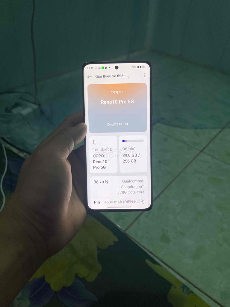 oppo reno 10 pro 5g chín hang VN rin ap dep 99. Mua bán Điện thoại tại Huyện Cao Lãnh Đồng Tháp được đăng bởi minh dt zin 66 hình 1