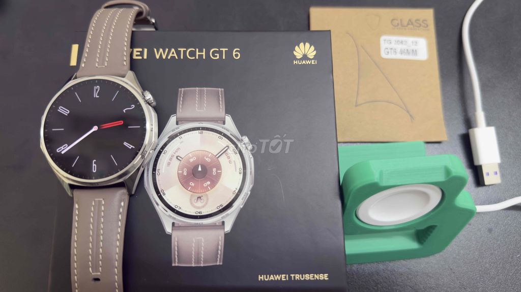 Huawei GT6 Nâu. Mua bán Thiết bị đeo thông minh tại Quận Tân Bình Tp Hồ Chí Minh được đăng bởi Sơn Vũ hình 1