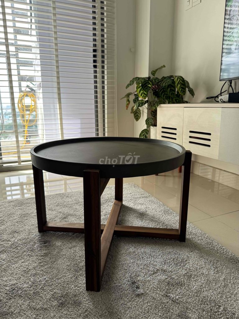 Bàn phòng khách mặt đá 60x40