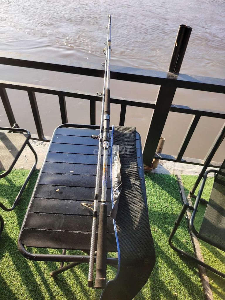 Cần câu cá Ashino Strong Bạch Kim. Mua bán Đồ thể thao, Dã ngoại tại Huyện Mỏ Cày Nam Bến Tre được đăng bởi An Barber hình 1